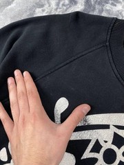 Vivienne Westwood Anglomania Sweatshirt Big Logo Men Size L Black