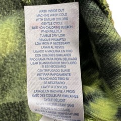Champion Green Tie Dye Hoodie Youth Large Fleece Pullover Streetwear