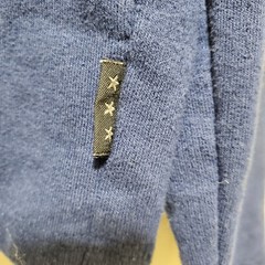 John Varvatos Hoodie Mens Medium Blue Jumper Minimalist Sweater Leisure Active