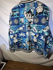 VTG Mighty Atom Astro Boy @Tezuka Productions Long Sleeve Zip Hoodie XL 180/1008