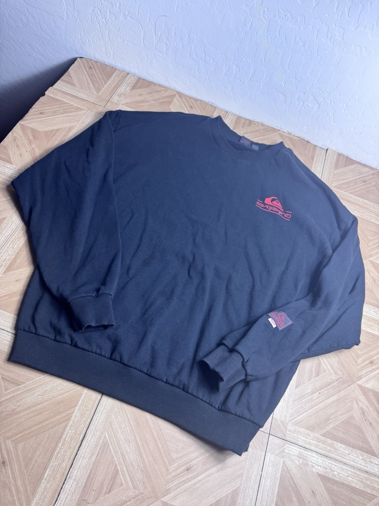 Quicksilver X Netflix Stranger Things Sweater Adult XL Black Red