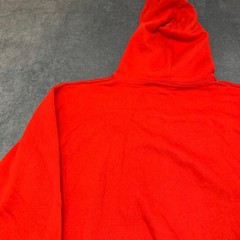 Life Authentic Apparel Hoodie Mens 2XL Red Cotton Fleece Lined Drawstring Cozy