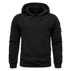 Men’s Military Tactical Hoodies Autumn Winter Fleece Sweatshirt Hooded Pullover