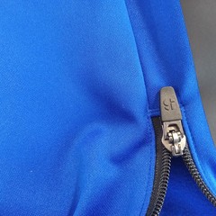 Sports Illustrated Men’s XL Blue Crew Neck Activewear Sweatshirt Zip Cuffs