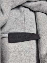 Fear Of God Essentials Classic Hoodie XL Dark Oatmeal Gray Oversized Streetwear