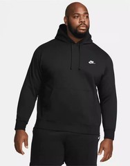 Nike Club Fleece Mens Hoodie Pullover Sportswear Sweatshirt Jumper Casual New