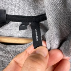 Theory Hoodie Men XL Gray Terrycloth Hooded Sweater Long Sleeve Basic Essential