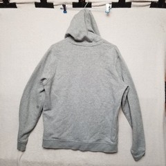 Nike Spellout Y2kHoodie Mens Lg Gray Blue Pullover Sweatshirt Blue Label