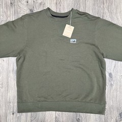 Patagonia Daily Crewneck Sweatshirt Size Small Mens Basin Green $99