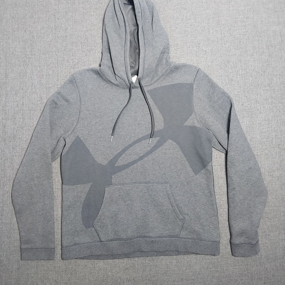 Men’s Under Armour All Season Gear Semi Fitted Hoodie Large Gray