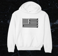 Wrench American Flag unisex 100% Cotton Custom Hoodie Sweater S,M,L,XL,XXL