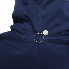 Champion Mens Hoodie Medium Navy Blue Light Jersey Pullover Gym Athletic Workout