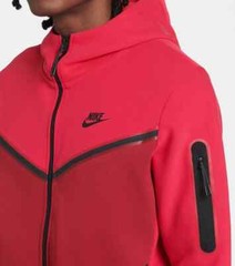 Nike Size 2XL Men’s Sportswear Tech Fleece Colorblock Full-Zip Hoodie CU4489