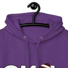 Football Skol Minnesota Vikings Purple Unisex Hoodie S,M,L,XL,2X,3X