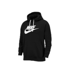 Nike Men’s Hoodie NSW Large Logo Club Fleece Active Graphic Pullover Sweatshirt