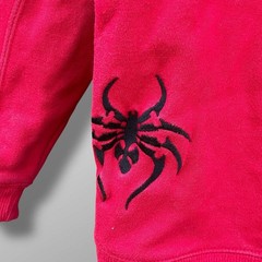 Vintage Y2K Top Heavy Spider Red Hoodie Pullover Juniors Teens Size XL Skater