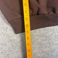 Nice as Heck Mountaineering Hoodie Brown Graphic Sweatshirt Made in USA Mens L