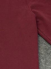 J.Crew Sweatshirt Mens L Burgundy Garment Dyed French Terry Crewneck Pullover