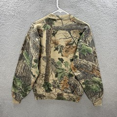Vintage Jerzees Sweatshirt Adult Medium Crewneck Realtree Camo Made In USA 90s