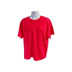 GILDAN UNISEX PINK HEAVY COTTON T-SHIRT SIZE X LARGE NEW WITH TAGS