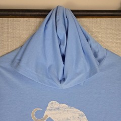 LEVELWEAR x MAMMOTH DUNES SAND VALLEY Mens Large T shirt Weight Hoodie Blue Golf