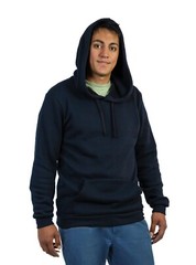 Hoodie Mask Sweatshirt Pull-over Black