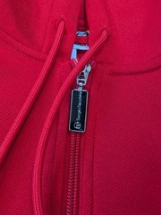 Sergio Tacchini Sora Zip Up Hoodie / Color- Adrenaline Rush / Size MEDIUM