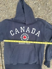 Navy Blue Niagara Falls Canada Adult Small Hoodie Sweatshirt XXS Hooded Shirt