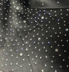 New Luxury Men Women Diamond Rhinestones Fashion Black Hoodie High Quality