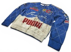PUMA x ASAP A$AP Rocky Quilted Sweatshirt Racing BLUE $200 Men’s 2XL XXL