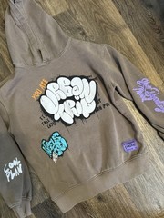 Urban Trip Hoodie Denim & Flower Ricky Singh Size 11/12