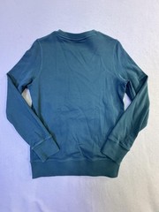 Psycho Bunny Sweatshirt Mens 2XS Green Crewneck Pullover Skull Bunny Big Graphic