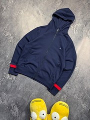 Vivienne Westwood Orb Logo Red Stripe Zip Up Hoodie