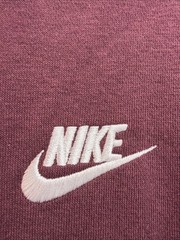Mens Nike Burgundy Classic Hoodie Sweatshirt New L