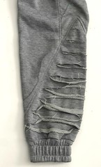 Gray Sweatpants & Hoodie Set Size S