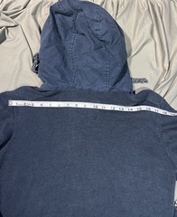 Vintage Triple 5 Soul Men’s Full Zip Hoodie Size Medium Blue Y2K Skater