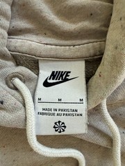 Nike Brown Speckled Hooded Pullover Sweatshirt Size Medium Sustainable