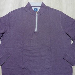 JOHNNIE-O Mens 2XL XXL SULLY PULLOVER 1/4 ZIP ROYAL PLUM PURPLE GOLF SWEATSHIRT