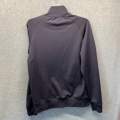 Eddie Bauer Sweatshirt Adult Small Blue Zip Up Sweater Mens Polyester Spandex