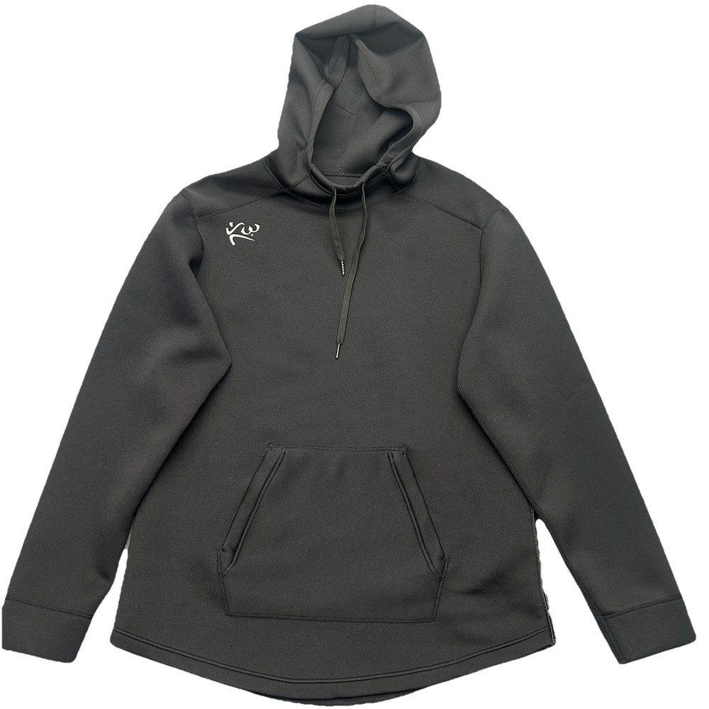 Kutting Weight Sauna Hoodie Black Mens 2XL V4 Drawstring Neoprene Weight Loss