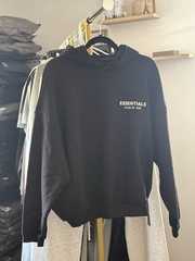 NWT Essentials Black & White Hoodie FW24 Fear Of Gods XS to XL