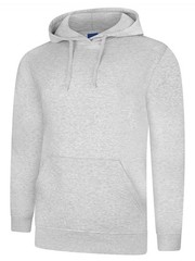 UNEEK UC509 Deluxe Hoodie | Unisex Soft Casual Pullover Sweatshirt | Plain