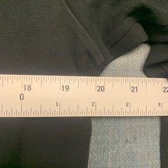 Uniqlo Men’s Sweatshirt Size M Black Solid Long Sleeve Casual Basic 100% Cotton