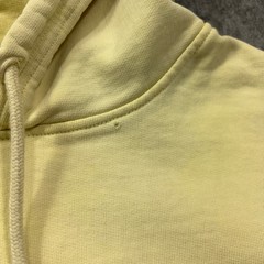 Polo Ralph Lauren Hoodie Adult Large Yellow Organic Cotton Eco Sustainable Line