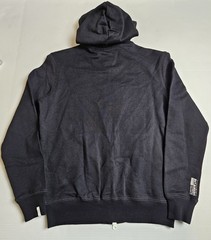 Lacoste LIVE Hoodie Black XXS Full Zip Cotton Sweatshirt Pockets Logo