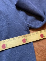 VTG Russell Athletic Sz Large Blue Purple Blank Sweatshirt Dri-Power Y2K Mexico