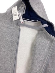 NEW Lacoste Sport Big & Tall Full Zip Fleece Mens Hoodie Jacket Gray SH1613 NWT