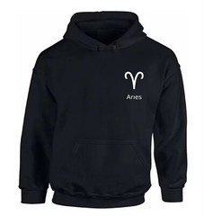 Aries Astrology Horoscope 100% Cotton Custom Hoodie Sweater S,M,L,XL,XXL
