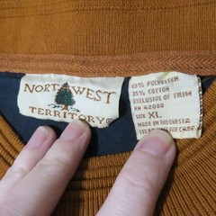 Spirit of the Wilderness Sweatshirt Men XL Rust Ducks Conservation Cabin Vtg 90s
