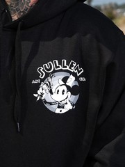 Sullen Men’s Steamboat Sullie Pullover Hoodie Tattoo Art Cartoon Mouse Hoody